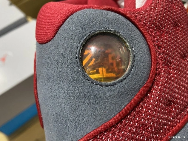 Retro Grey Air Jordan 13 Red Gym Flint 414571-600 0916